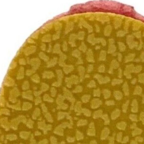 American Girl Smore Fun Orange Doll Slippers With Blue Bow For 18-Inch Dolls - Picture 6 of 7